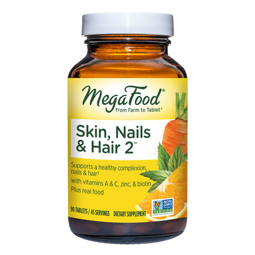 Skin - Nails & Hair 2 90 Tabs by MegaFood