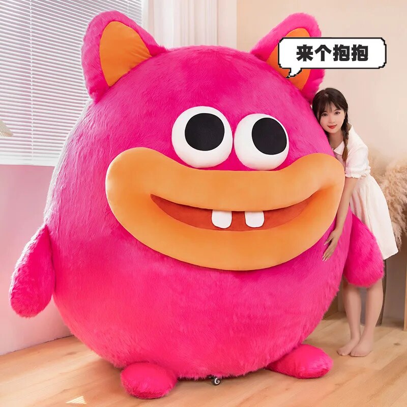 Dopamine Fruit Plush 2023 New Throw Pillow Doll Funny Sausage Big Mouth Ugly Doll Fruit Doll Plush Toy Gift