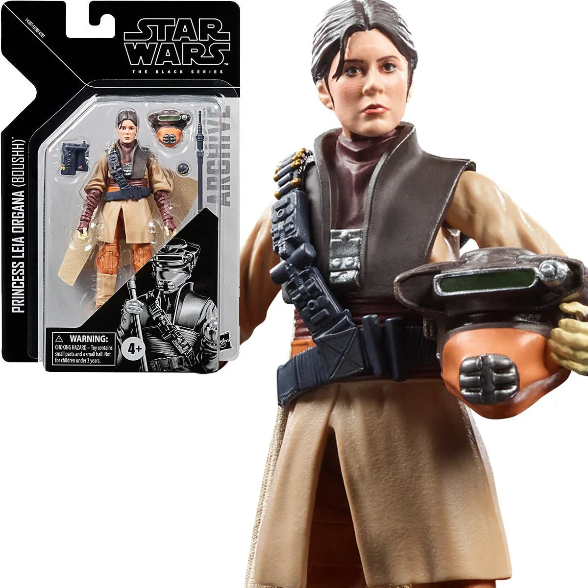 Star Wars: The Black Series Archive - Return of the Jedi - Princess Leia Organa (Boushh) Action Figure (F4367)