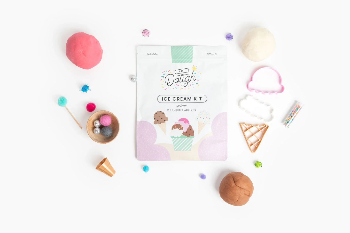 Ice Cream Play Dough Kit