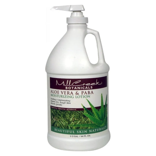Mill Creek Botanicals, Aloe Vera & Paba Lotion, 64 fl oz