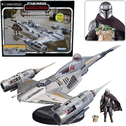 Star Wars: The Vintage Collection  - The Mandalorian's N-1 Starfighter Vehicle Action Figure (F8366) LOW STOCK