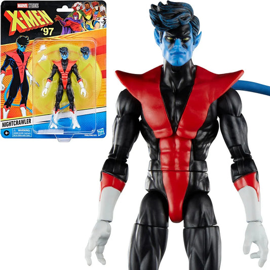 Marvel Legends Retro Series - X-Men 97 - Nightcrawler Action Figure (F9058)
