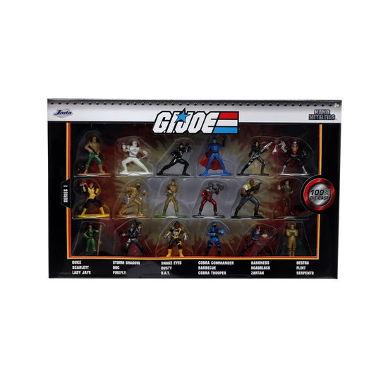 Jada Nano Metalfigs - G.I. Joe (Series 1) 18-Pack Die-Cast Mini-Figures LAST ONE!