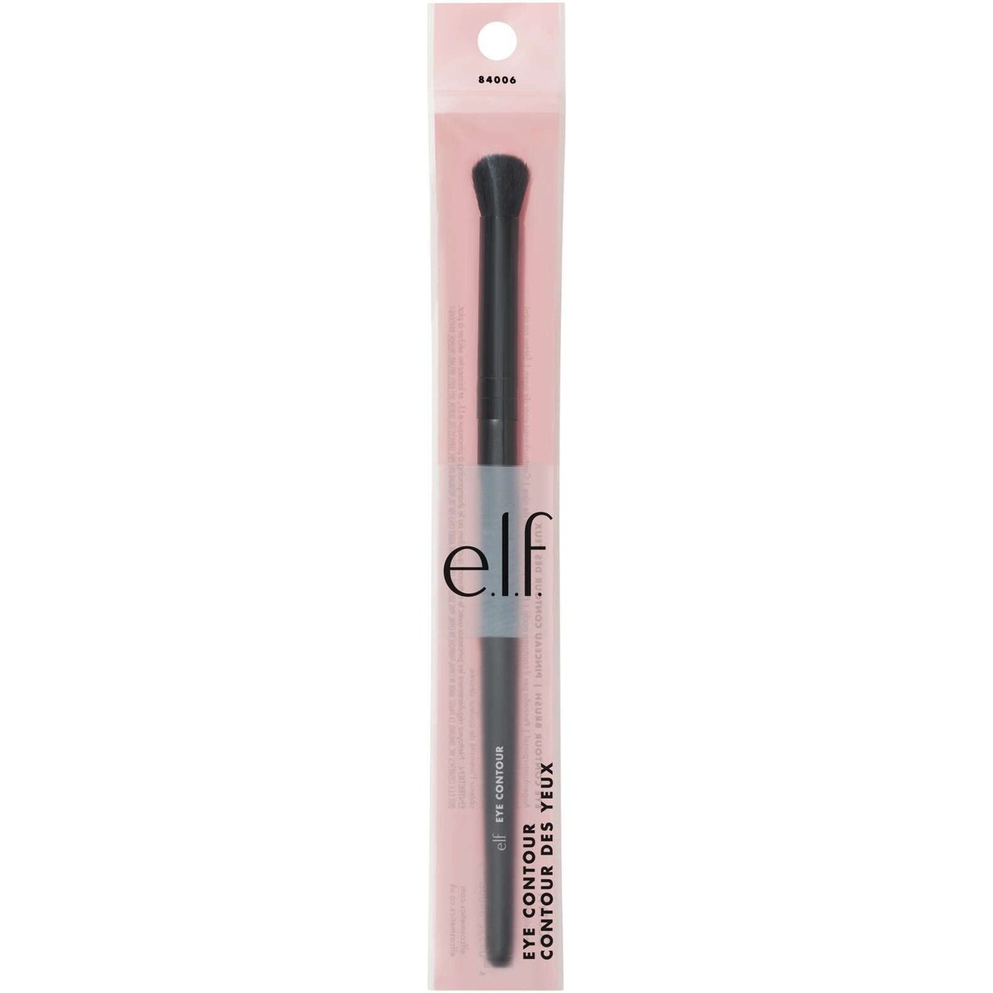 E.L.F. Cosmetics Eye Contour Brush Synthetic Haired Wet Or Dry Definition NEW