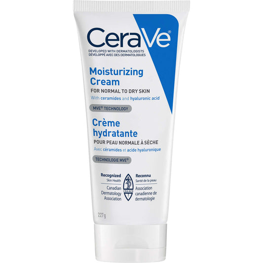 CeraVe Moisturizing Cream Daily Face Body Dry Skin Hyaluronic Acid 227g NEW