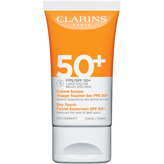 Clarins Facial Sunscreen SPF 50 Antioxidant High Protection All Skin 50ml NEW