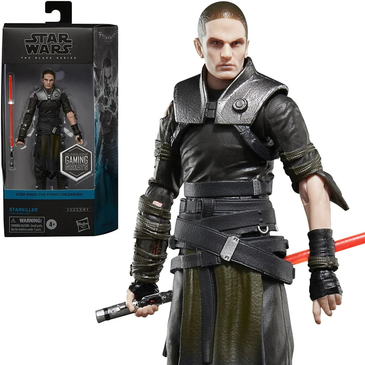 Star Wars: The Black Series - Gaming Greats - Starkiller (The Force Unleashed) Action Figure (F7034) LOW STOCK