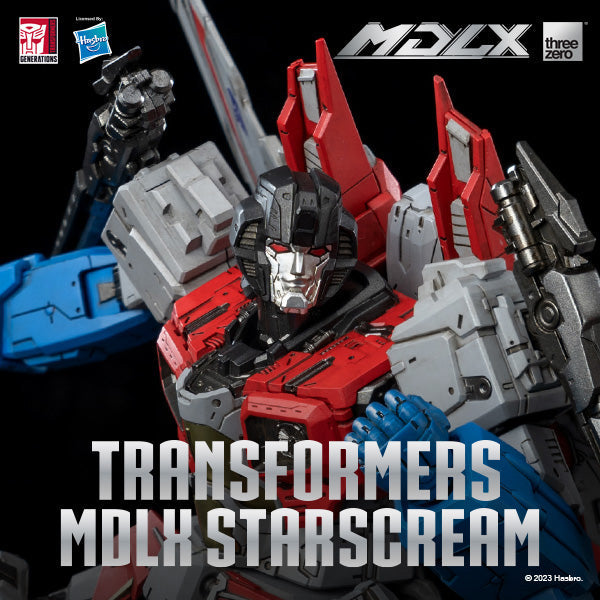 Transformers - Starscream MDLX Articulated Action Figure by threezero (80672) LOW STOCK