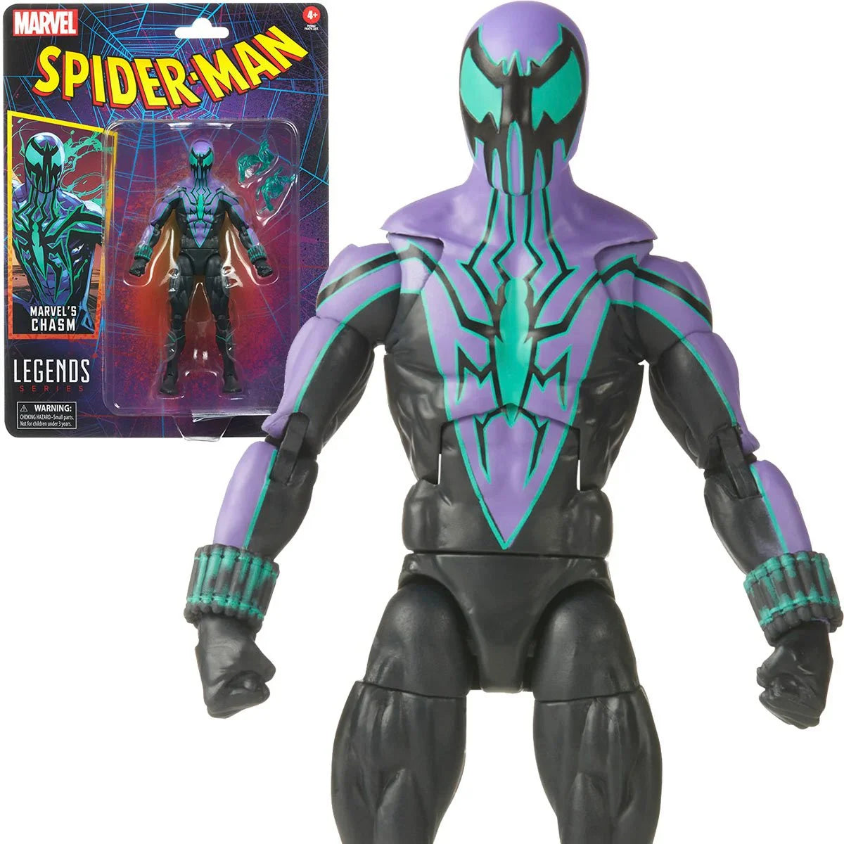 Marvel Legends Retro Collection - Spider-Man - Chasm Action Figure (F6568)