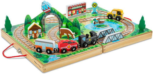 Melissa & Doug- Take-Along Railroad