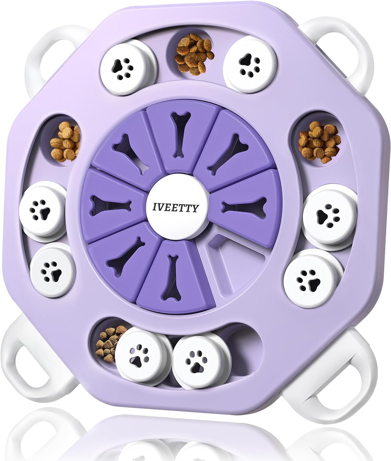 Dog Puzzle Toys for Dogs, Dog Puzzles for Smart Dogs, Interactive Dog Enrichment Toys for IQ Training & Mental Stimulation, Dog Treat Puzzle for Small Medium & Large Dogs, Food Puzzle Feeder