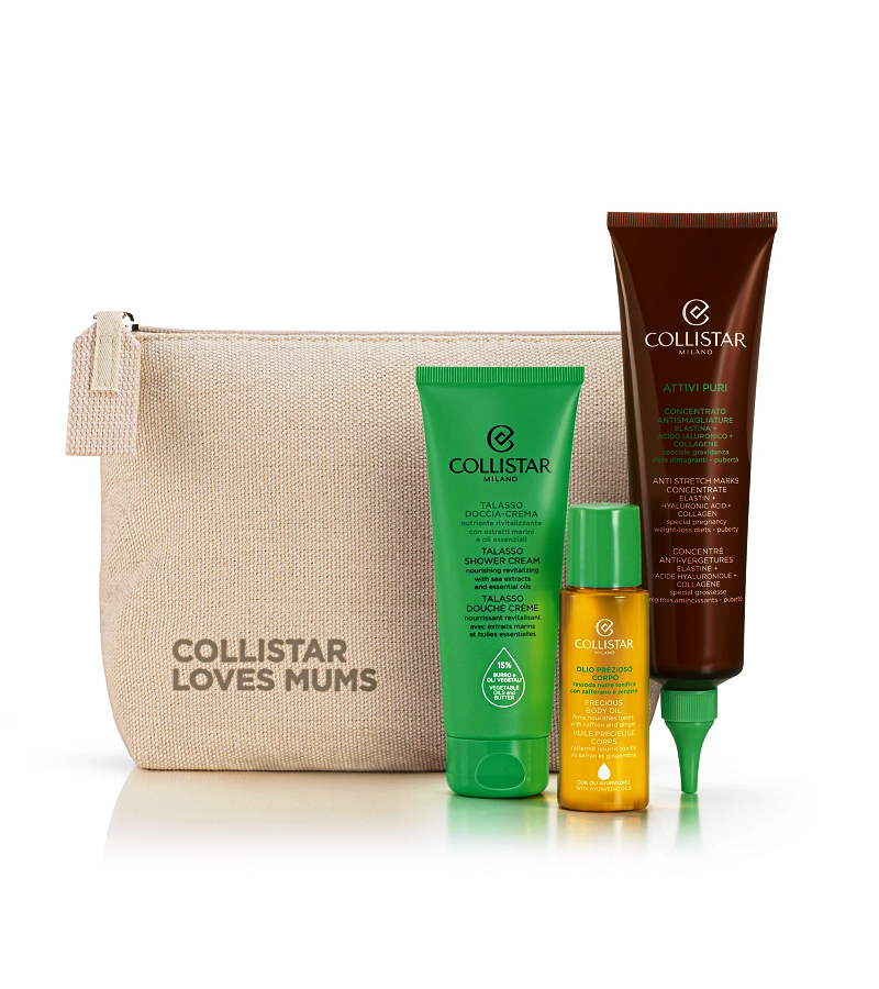 Collistar Maternity Kit 4-Piece Gift Set for Pregnant Women