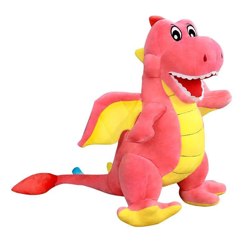 Giant Dinosaur Toy Cute 115cm Dino Plush Toys Cartoon Stuffed Tyrannosaurus Dolls for Girls Boys  Birthday Gift ShopOnlyDeal