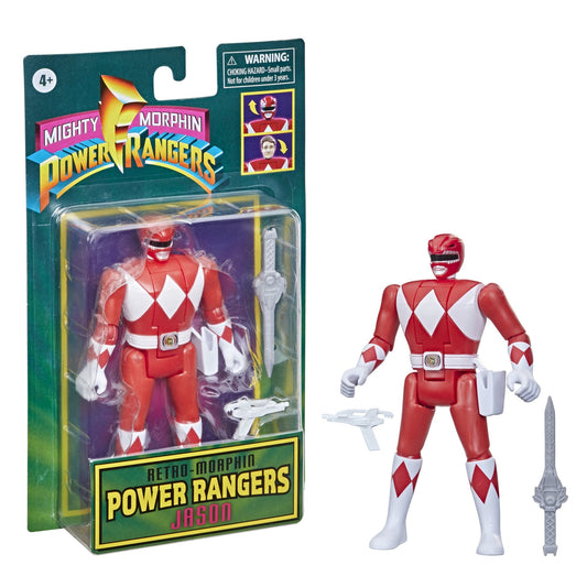 Mighty Morphin Power Rangers: Retro-Morphin Power Rangers - Jason (Red Ranger) Action Figure (F0544) LOW STOCK