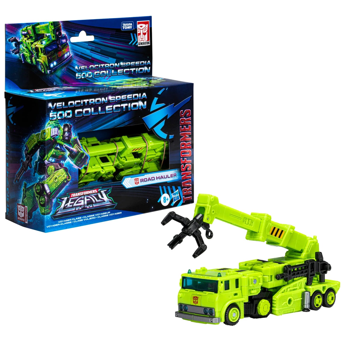 Transformers: Legacy - Velocitron Speedia 500 Collection - Voyager Road Hauler Action Figure (F5762)
