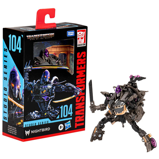 Transformers: Studio Series #104 (Rise of the Beasts) Deluxe Nightbird Action Figure (F7239)