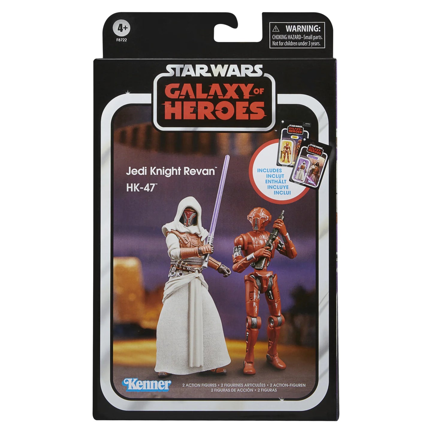 Star Wars: Vintage Collection - Galaxy of Heroes: Jedi Knight Revan & HK-47 Action Figures Set F8722 LOW STOCK