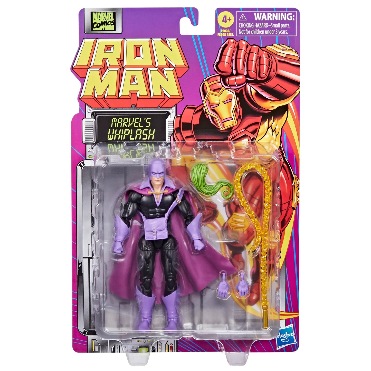 Marvel Legends Series - Iron Man Retro Collection - Marvel's Whiplash Action Figure (F9030) LOW STOCK