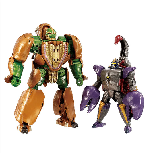 Transformers: Beast Wars Vintage Collection (BWVS-02) Rhinox vs. Predacon Scorponok 2-Pack (F7900) LOW STOCK