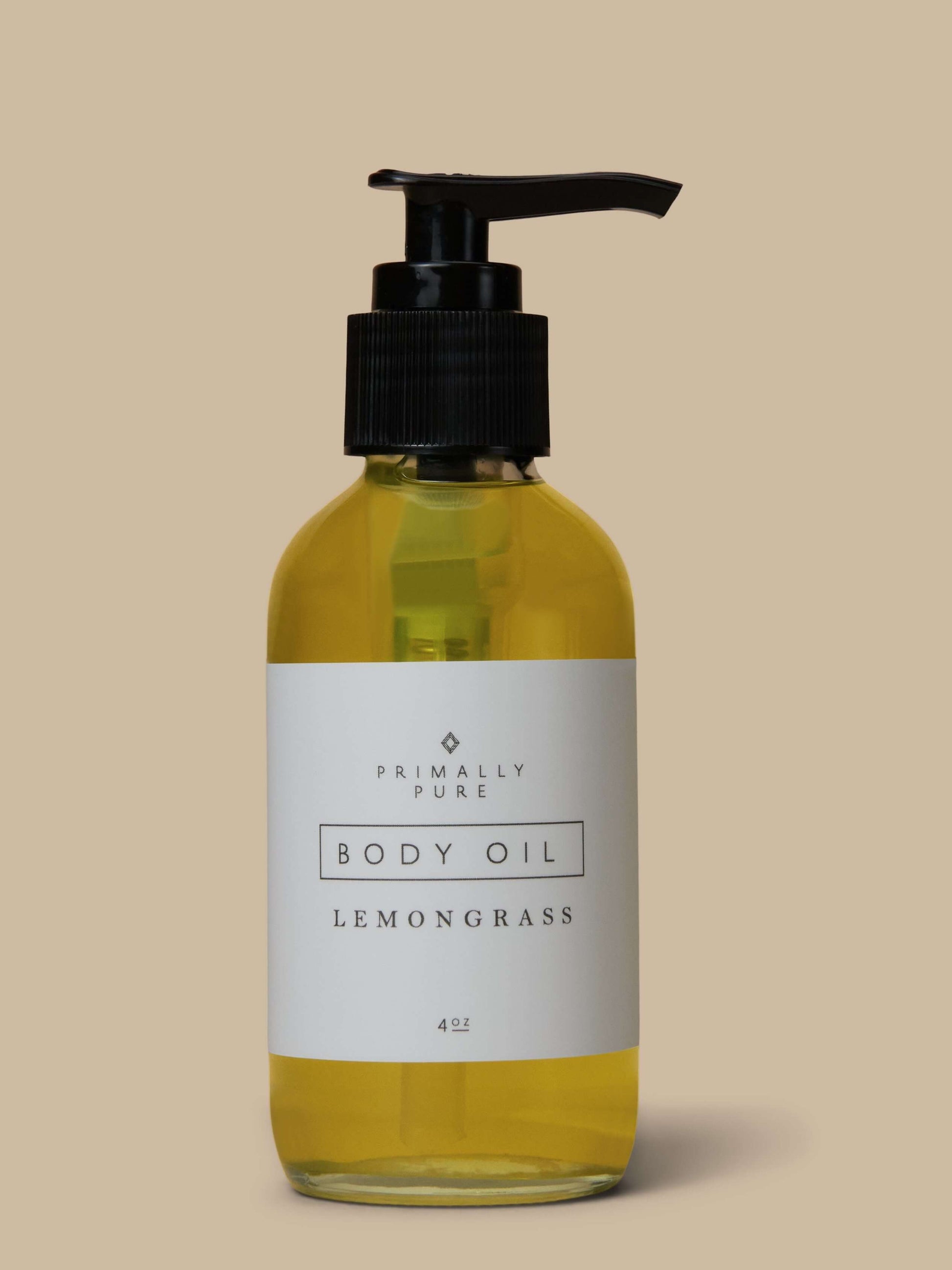 Lemongrass Body Oil (2 oz) Body Oil Primally Pure