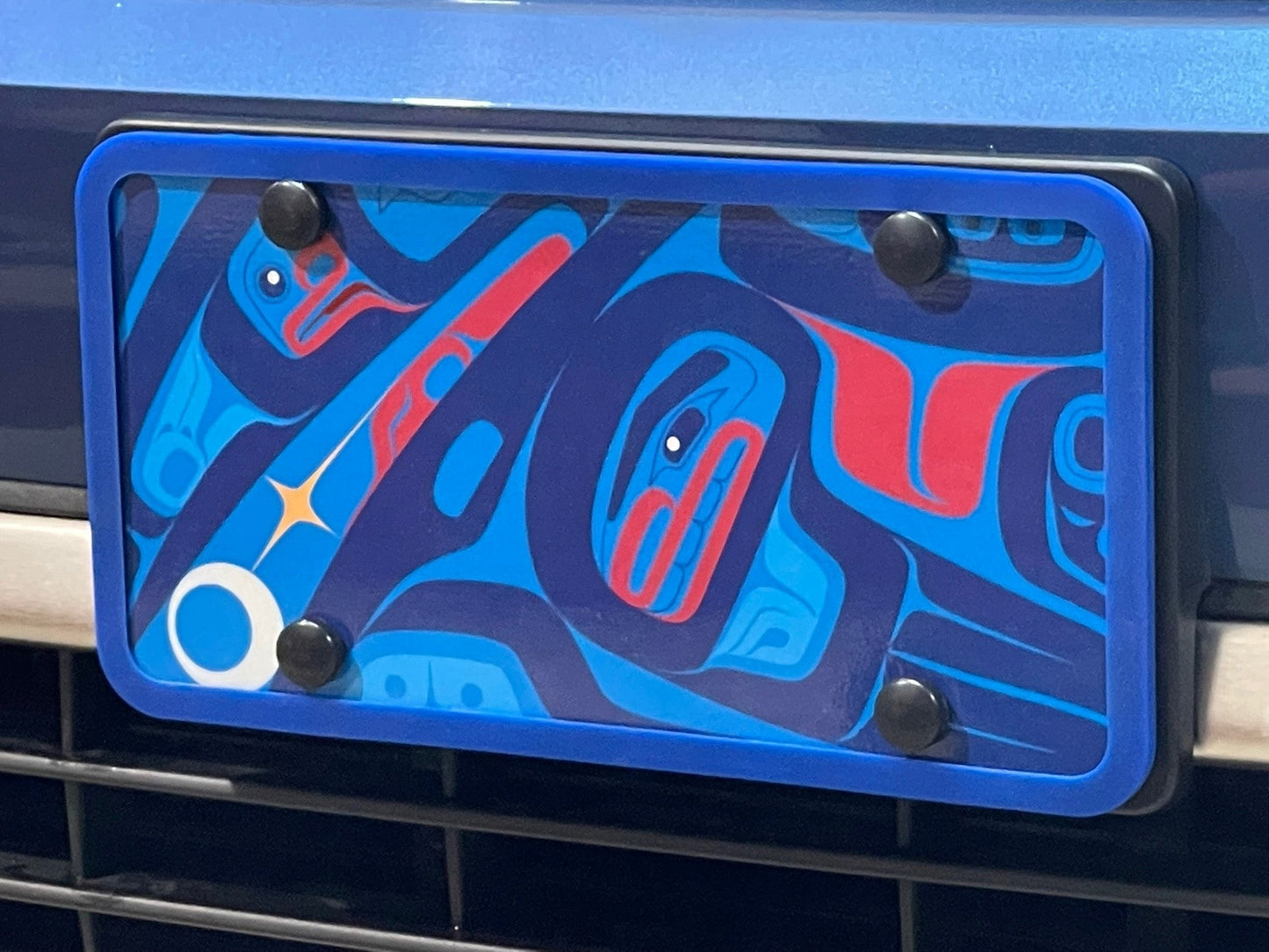 License Plate Art (Printed in Alaska)