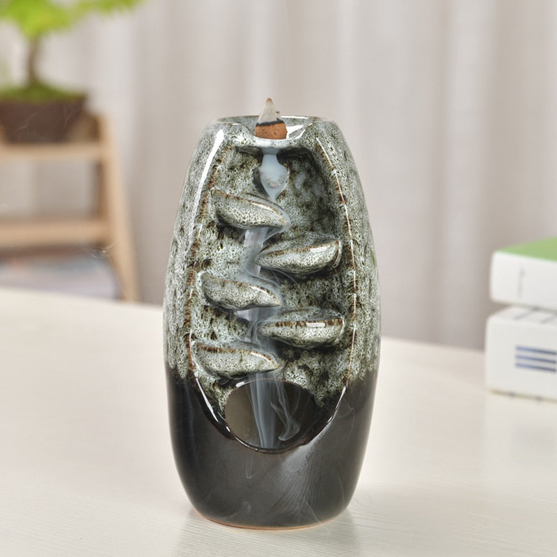 Smoke Waterfall  Incense Burner - yourglobalshop22