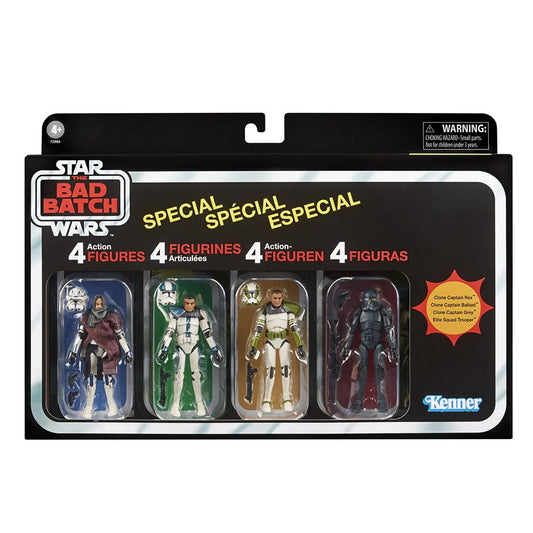 Star Wars: The Vintage Collection - The Bad Batch Special Exclusive Action Figure 4-Pack (F2886) LOW STOCK
