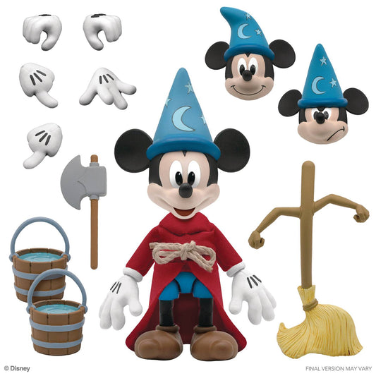 Super7 Ultimates - Disney Fantasia Sorcerer's Apprentice (Mickey Mouse) Action Figure (81064)