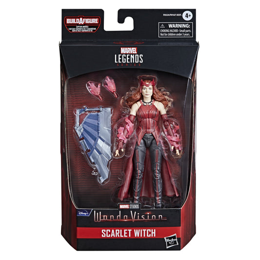Marvel Legends - Captain America Flight Gear BAF - Scarlet Witch (WandaVision) Action Figure (F0324) LOW STOCK