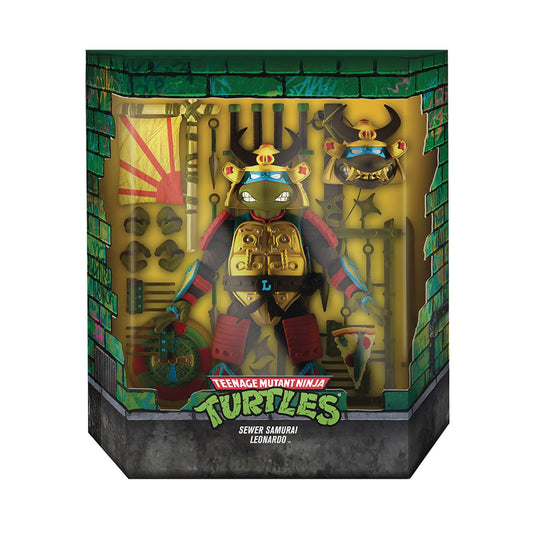Super7 Ultimates - TMNT Teenage Mutant Ninja Turtles: Leonardo the Sewer Samurai Action Figure 81483 LAST ONE!