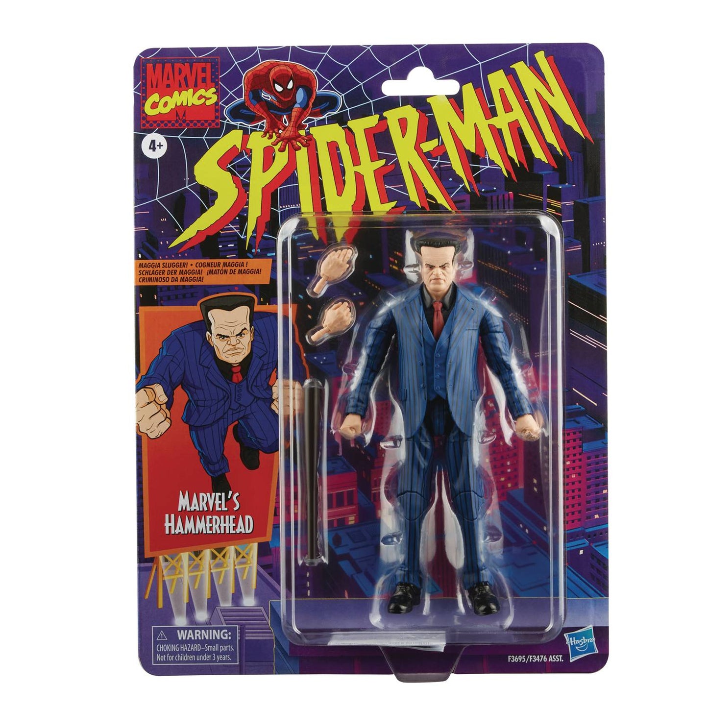 Marvel Spider-Man Legends - Retro Collection - Hammerhead (F3695) Action Figure LOW STOCK