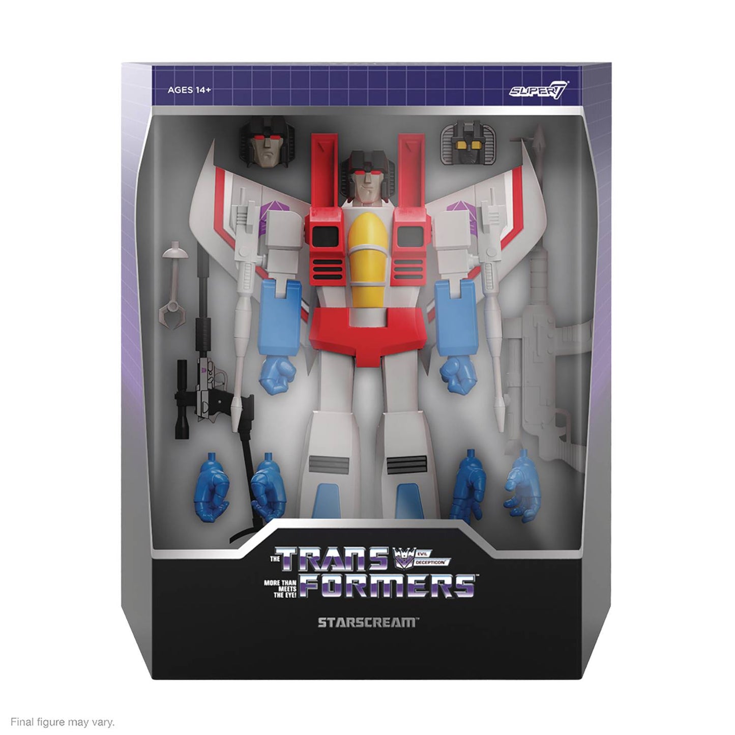 Super7 Ultimates - Transformers - Wave 4 - Starscream (G1) Action Figure (82704)