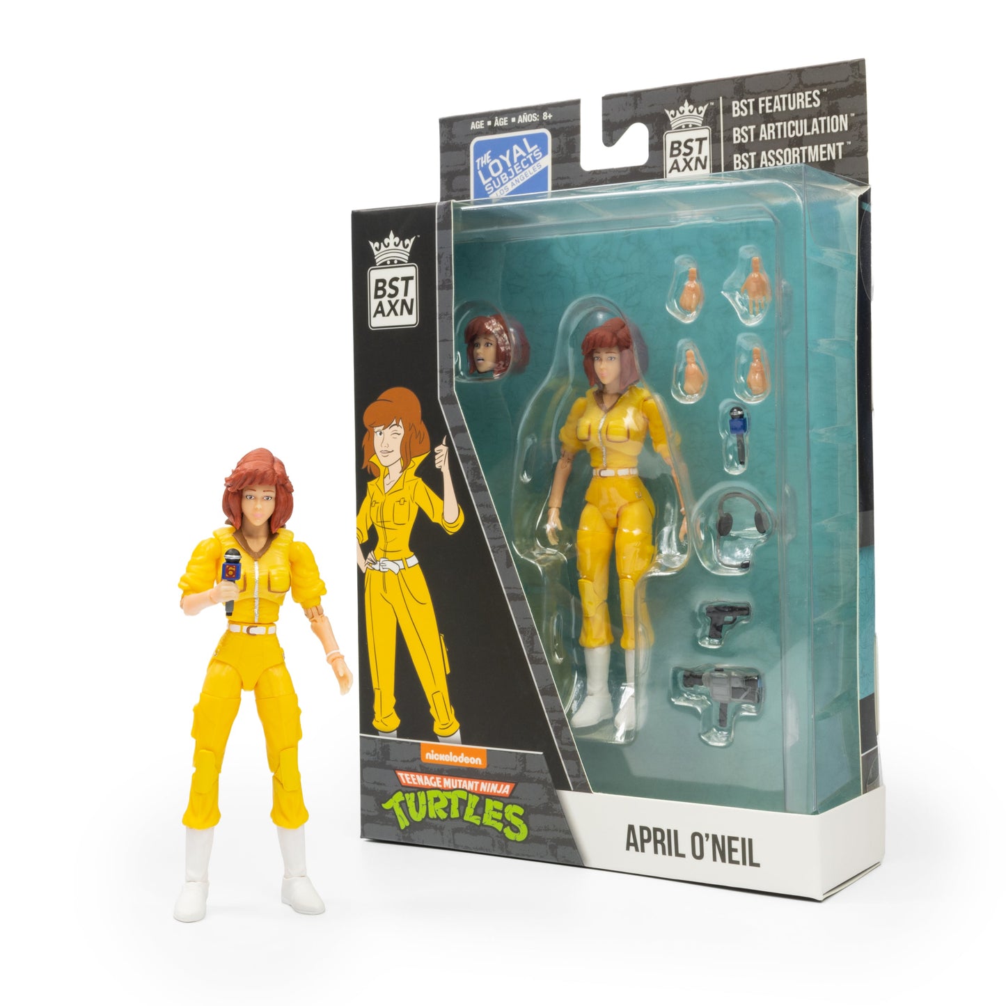 The Loyal Subjects - BST AXN - Teenage Mutant Ninja Turtles - April O'Neil Action Figure (77242) LAST ONE!