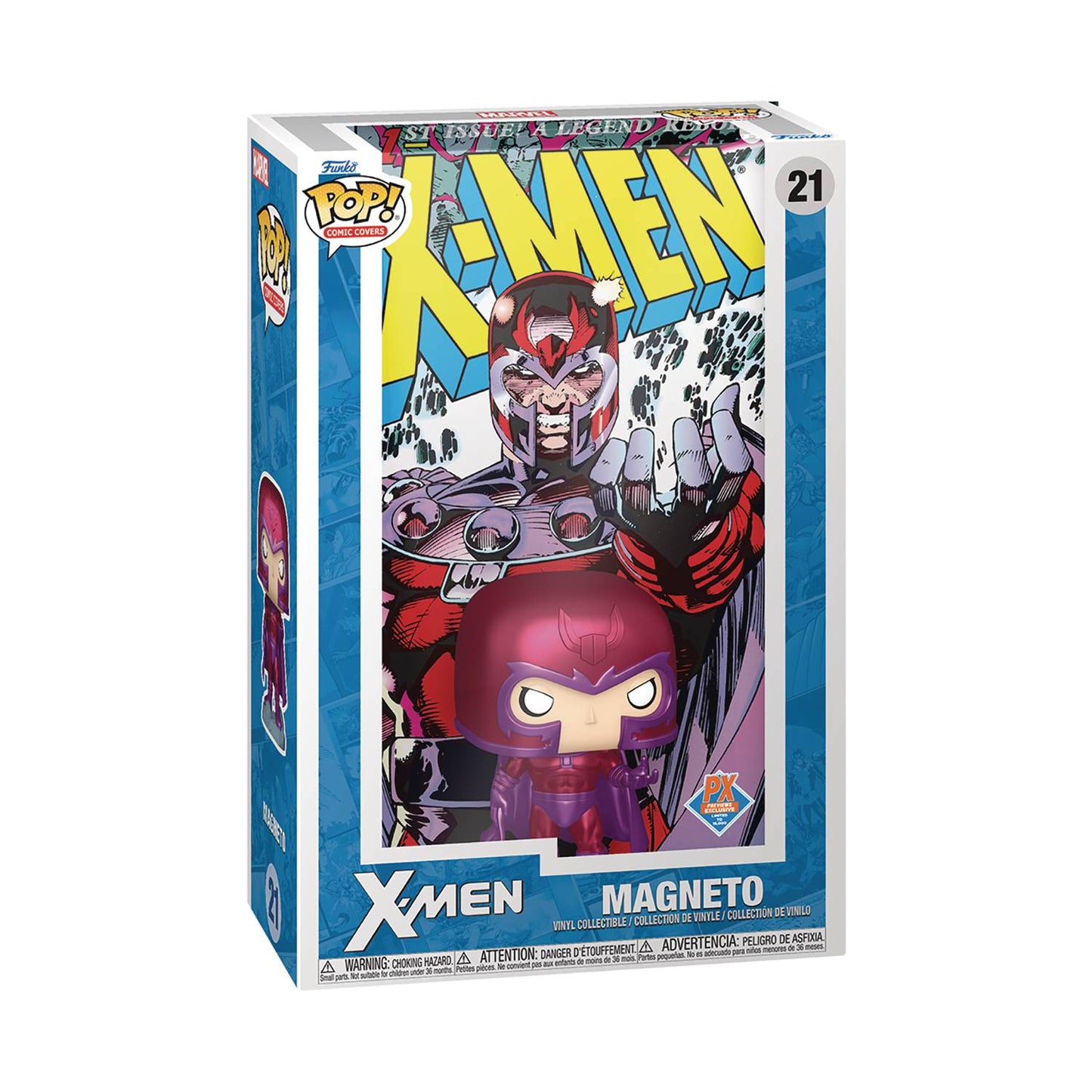 Funko Pop! Comic Covers #26 - Marvel: X-Men #1 - Magneto (Previews Exclusive) Vinyl Figure (71979) LOW STOCK
