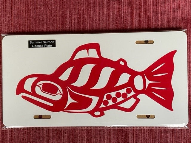 License Plate Art (Printed in Alaska)