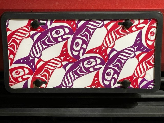 License Plate Art (Printed in Alaska)