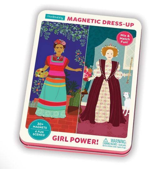 Mudpuppy Girl Power Magnetic Dress-up