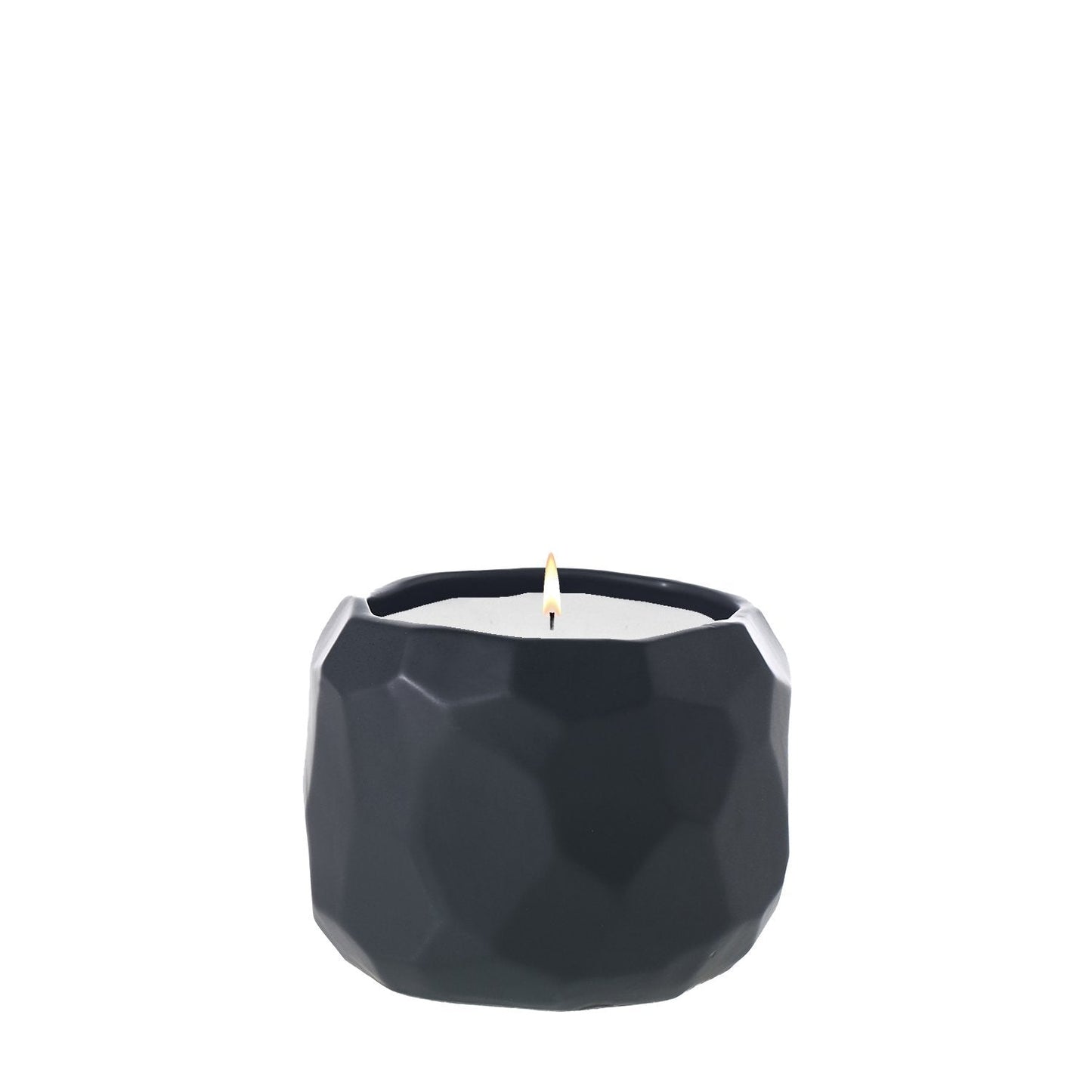 Black Discover Pot Ceramic Candle