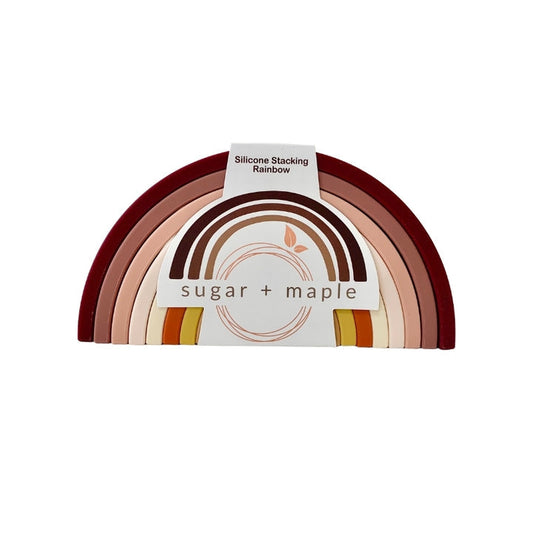 Silicone Stacking Rainbow