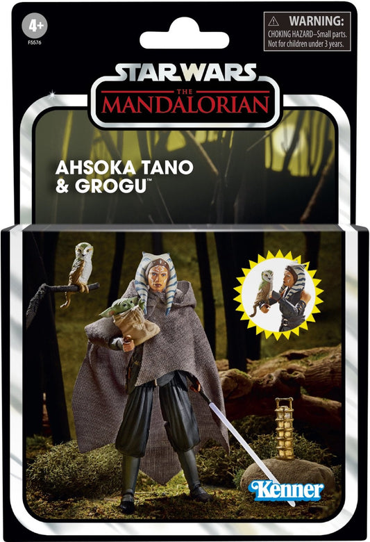Star Wars: The Vintage Collection - The Mandalorian: Ahsoka Tano & Grogu Deluxe Figures Set (F5576)
