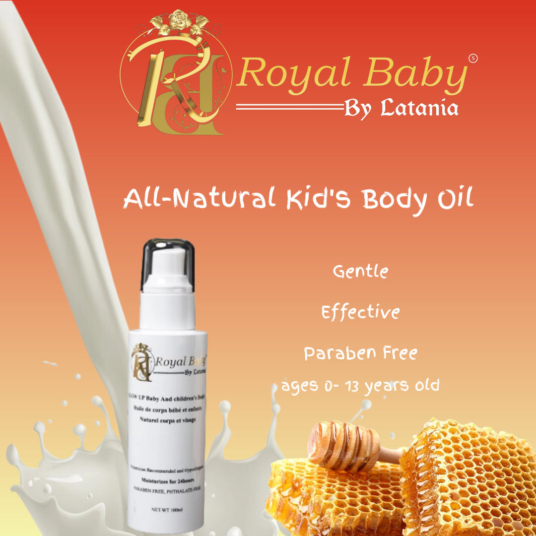 Royal Baby By LaTania Glo Up Children's Body Oil 100 ml