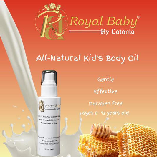 Royal Baby By LaTania Glo Up Children's Body Oil 100 ml