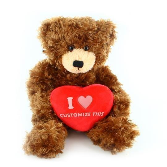 Brandon Bear 12" with a BOSTON Heart