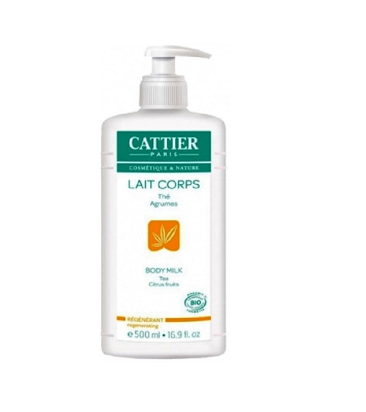 Cattier Organic Tea Citrus Fruits Body Milk - 500 ml