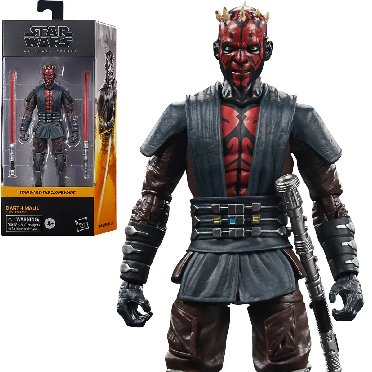 Kenner - Star Wars: The Black Series - The Clone Wars #11 Darth Maul (Mandalore) Action Figure F4356 LOW STOCK