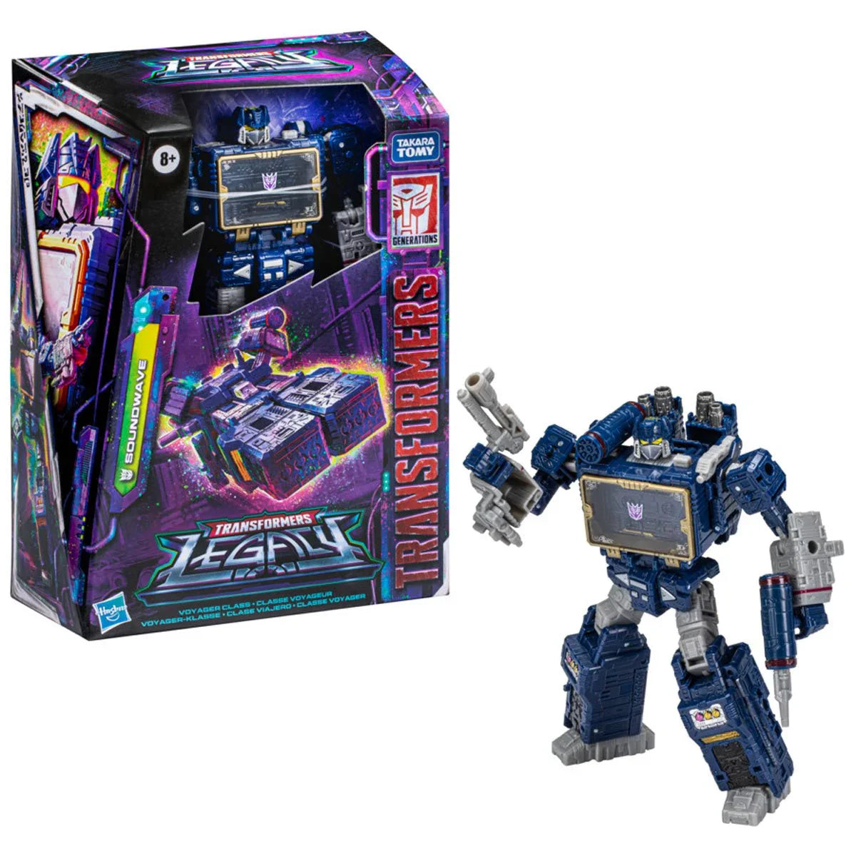 Transformers - Legacy - Voyager Class Soundwave Action Figure (F3517) LOW STOCK
