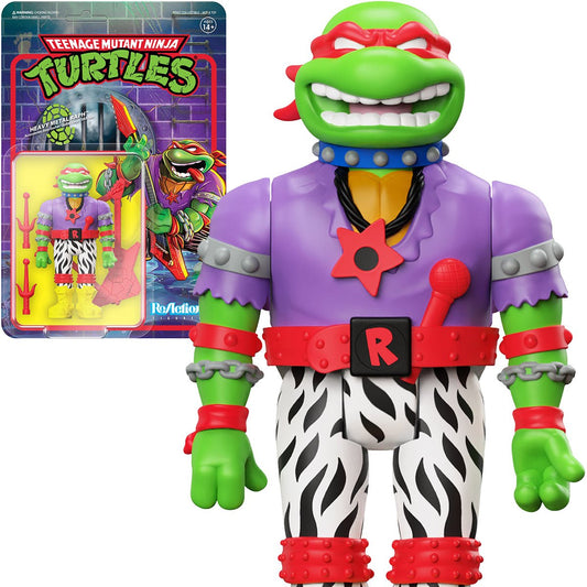 Super7 - Teenage Mutant Ninja Turtles (TMNT) Heavy Metal Raph ReAction Figure (82136) LOW STOCK