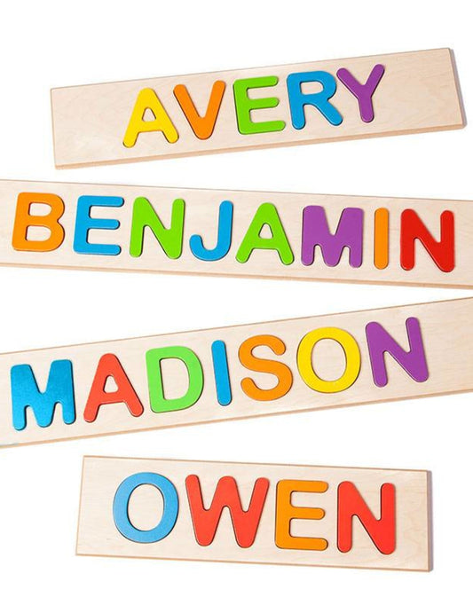 Fat Brain Toys Name Puzzle