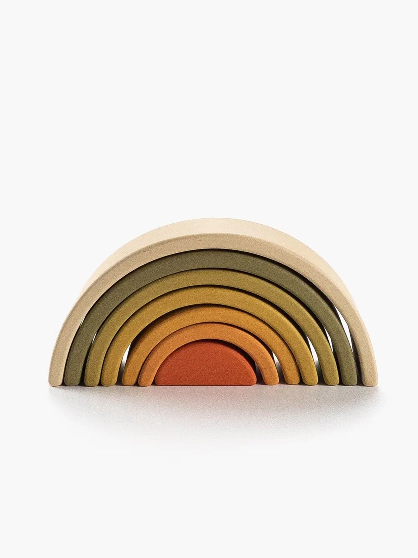 Wooden Mini Rainbow Stacker